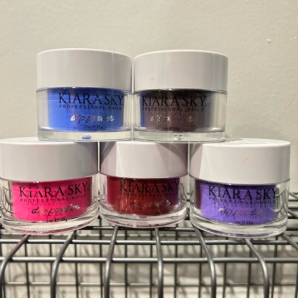 Kiara Sky dip powder 1oz jars